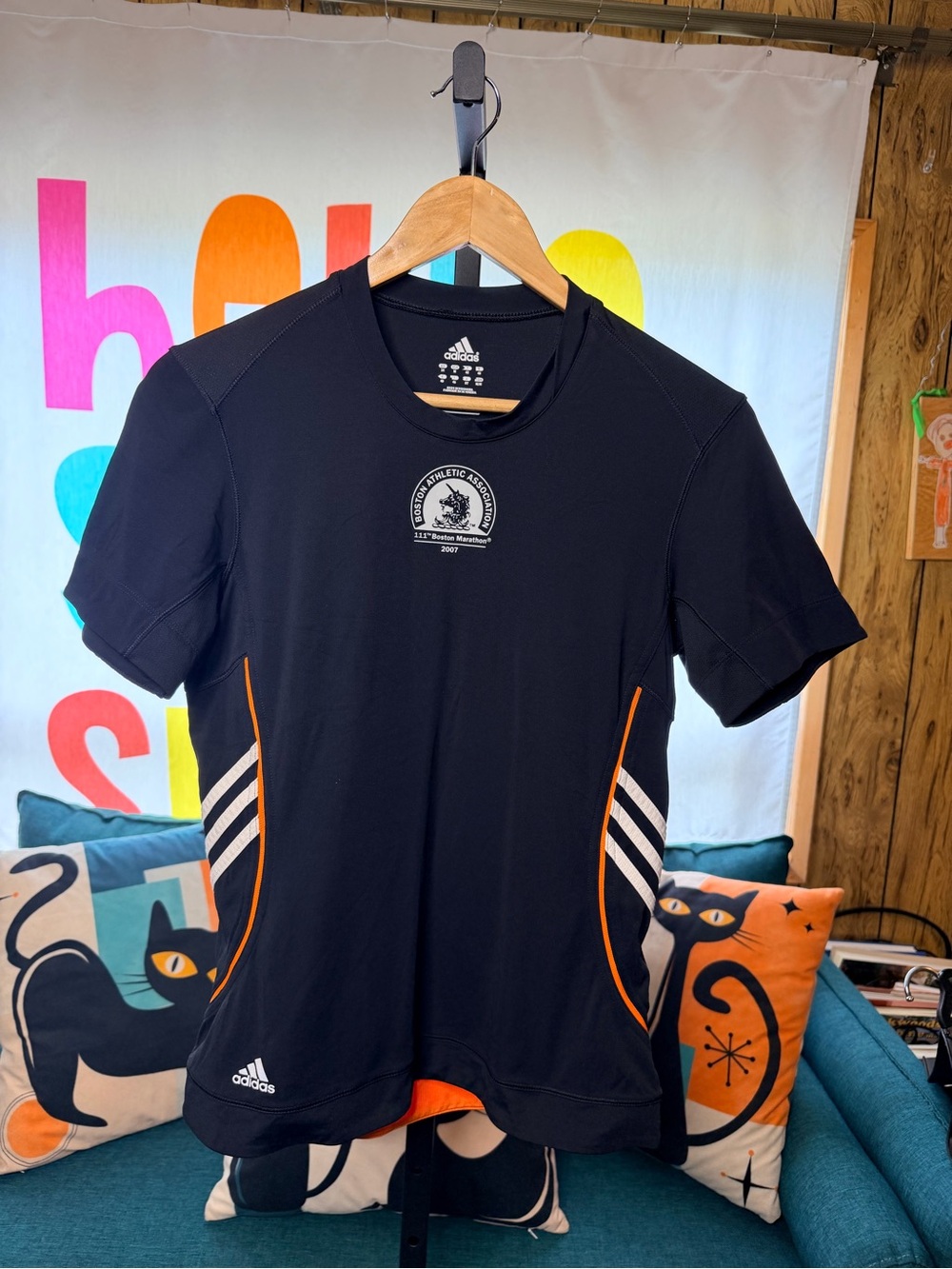 Adidas Boston Marathon Unicorn Short-Sleeve Running Tee